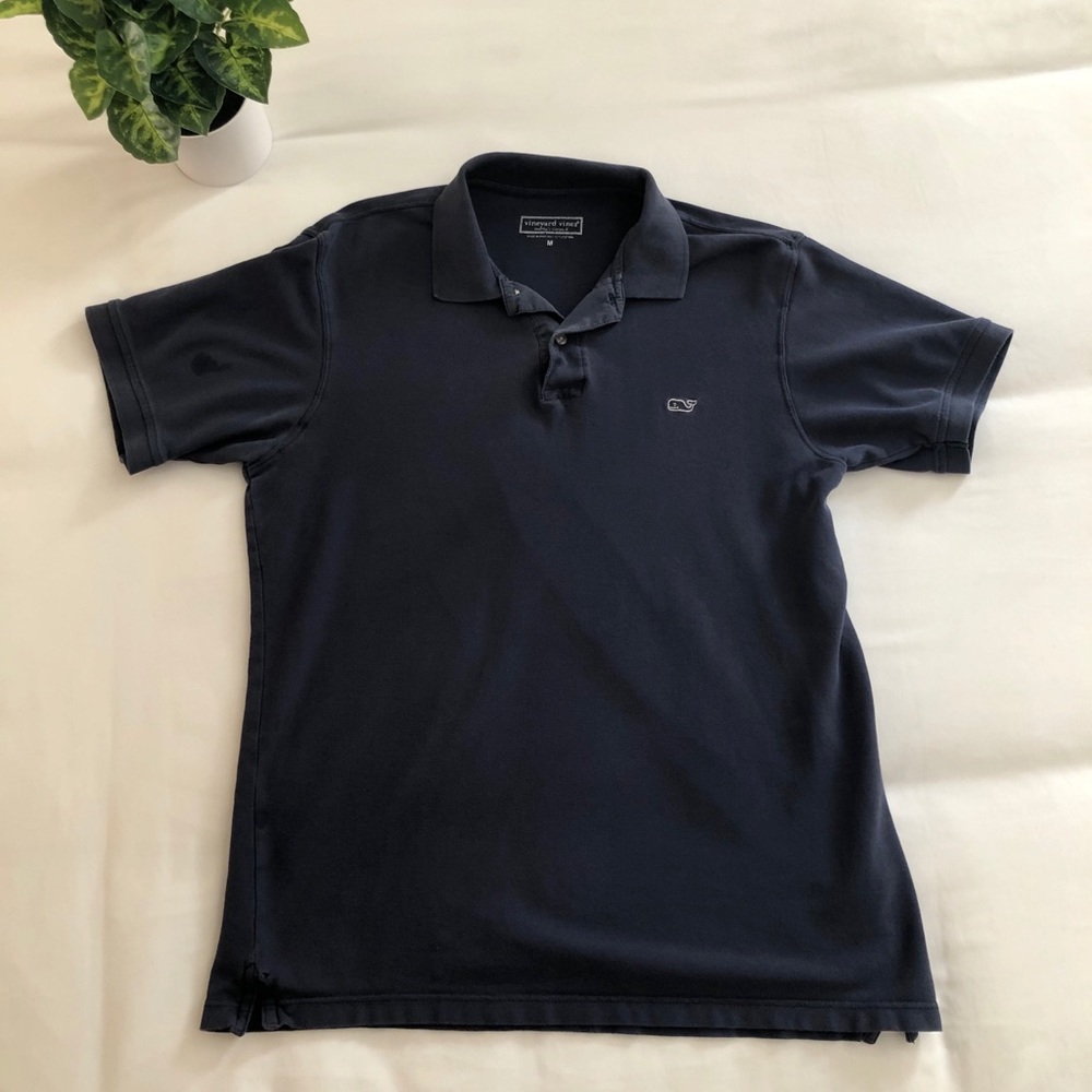 Men’s Vineyard Vines Polo Navy Medium